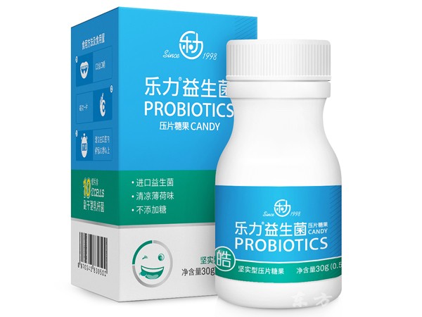 樂力?皓 益生菌壓片糖果