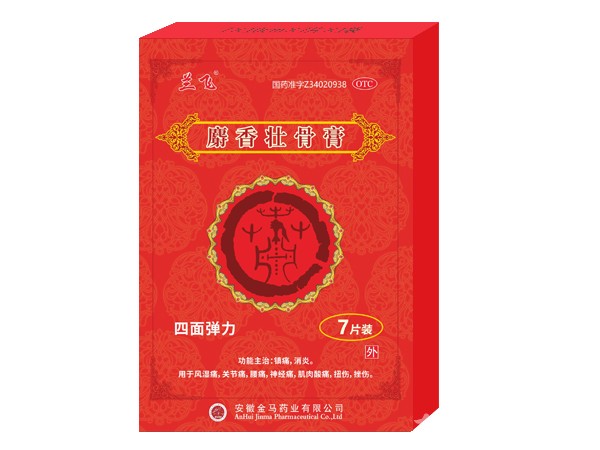 膏藥、麝香壯骨膏