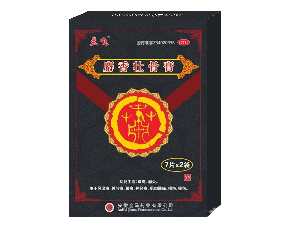 膏藥、麝香壯骨膏