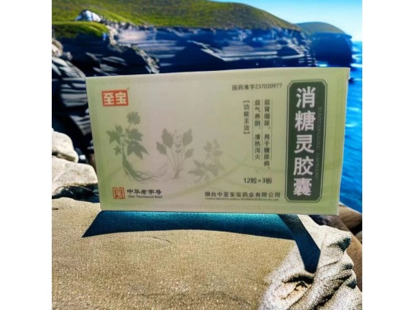 中西合劑--至寶消糖靈膠囊-煙臺中亞--控銷-中華老字號