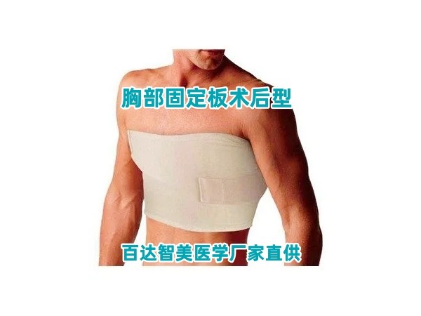 醫(yī)用胸部高分子外固定夾板（胸外術(shù)后、肋骨骨折專用）百達(dá)智美醫(yī)學(xué)廠家招商