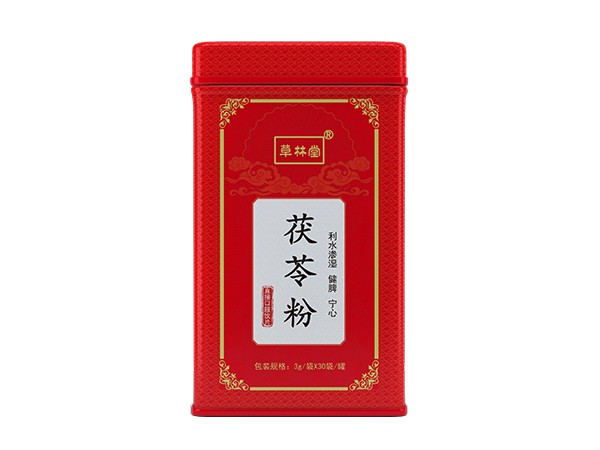 茯苓粉-鐵罐