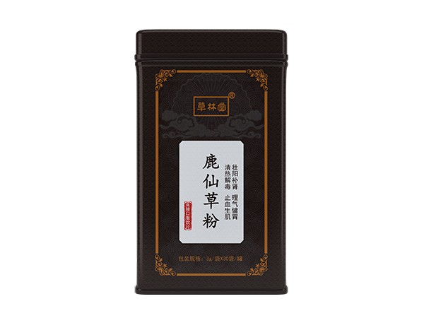 鹿仙草粉-鐵罐
