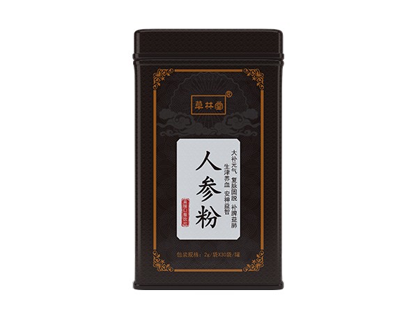 人參粉-鐵罐