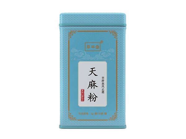 天麻粉-鐵罐