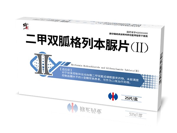 修正二甲雙胍格列本脲片（Ⅱ）