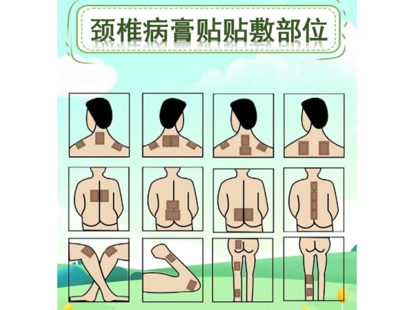 異形巴布脊柱貼 腰椎貼 二類械字號(hào)遠(yuǎn)紅外磁療貼 中標(biāo)掛網(wǎng)貼牌走醫(yī)保